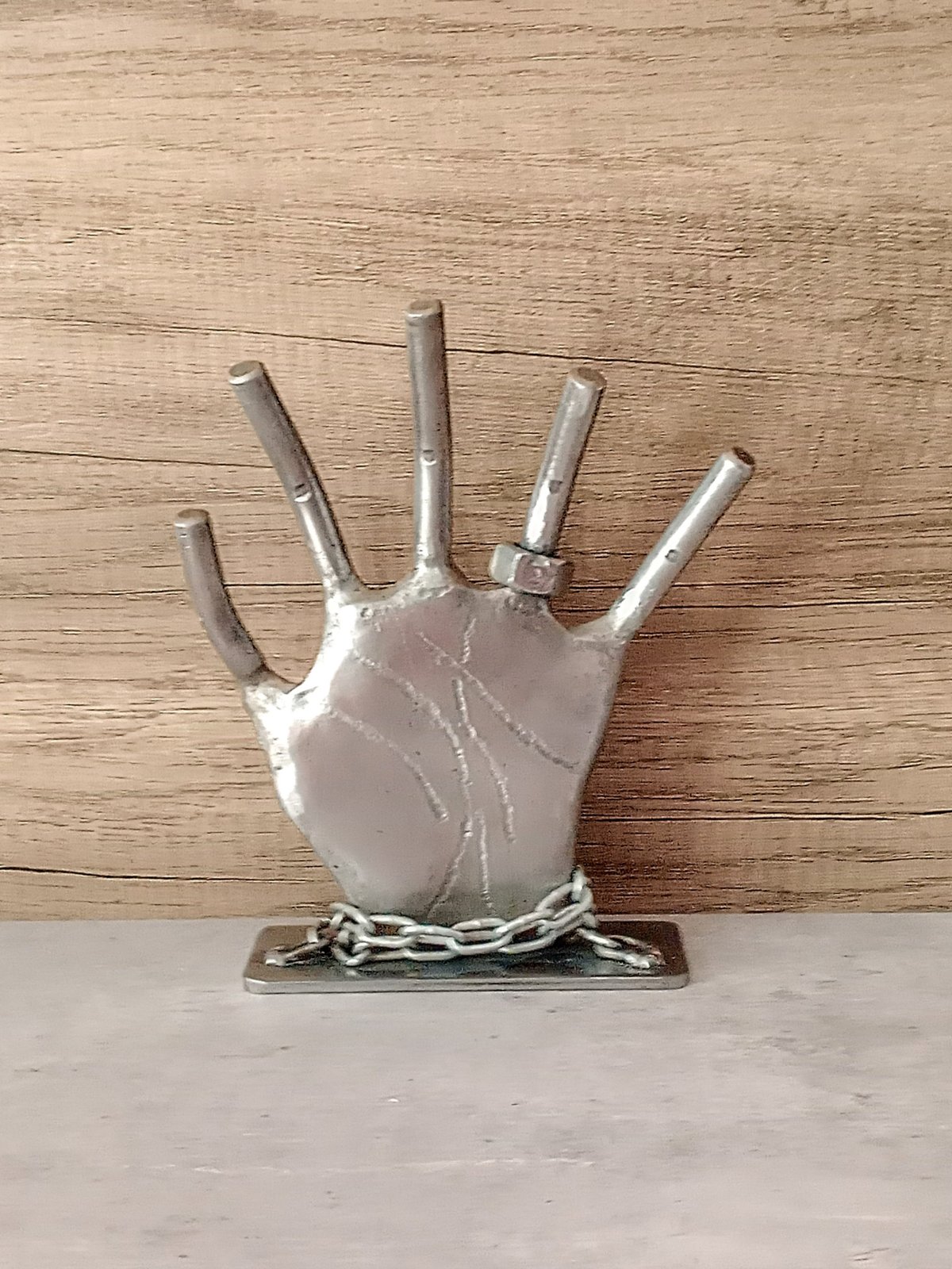 Metal Hand Sculpture Metal Hand Sculpture