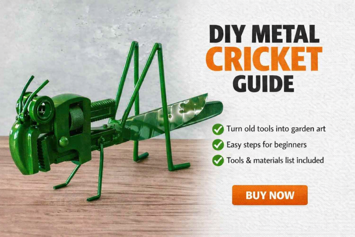 Get you guide today and start building your metal cricket Get you guide today and start building your metal cricket